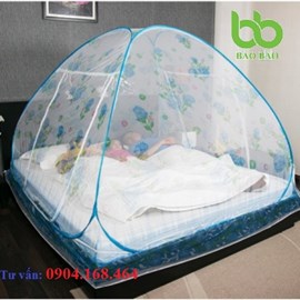 Mùng chụp tự bung 1m6 x 2m loại 2 cửa
