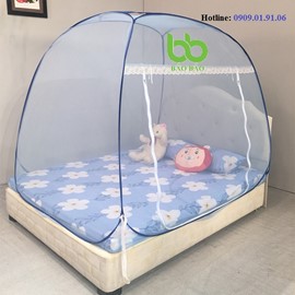 Mùng Chụp Tự Bung Đỉnh Rộng 1m6 x 2m Bảo Bảo