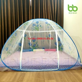 2 Cửa - Mùng Chụp Tự Bung 2m2 x 2m Bảo Bảo