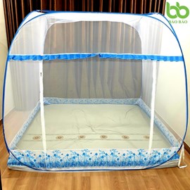 Mùng Đỉnh Vuông 2m2 x 2m Viền Chân (Hàng Cao Cấp)