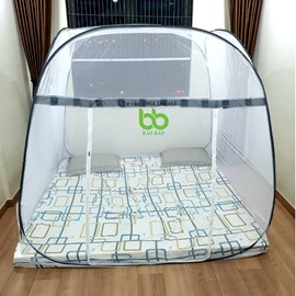 Mùng Chụp Tự Bung Đỉnh Vuông 1m6 x 2m - Loại 2 (Không Viền) Mùng Chụp Tự Bung Đỉnh Vuông 1m6 x 2m - Loại 2 (Không Viền)