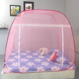 Mùng Chụp Tự Bung Đỉnh Vuông 2m2 x 2mx 1m7 không chân viền