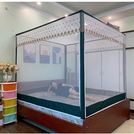 Mùng Khung Không Khoan Tường 2m2 x 2m x 1m7