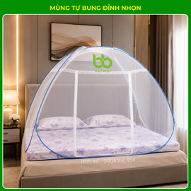 Mùng chụp tự bung 1m8 x 2m Bảo Bảo - 1 cửa