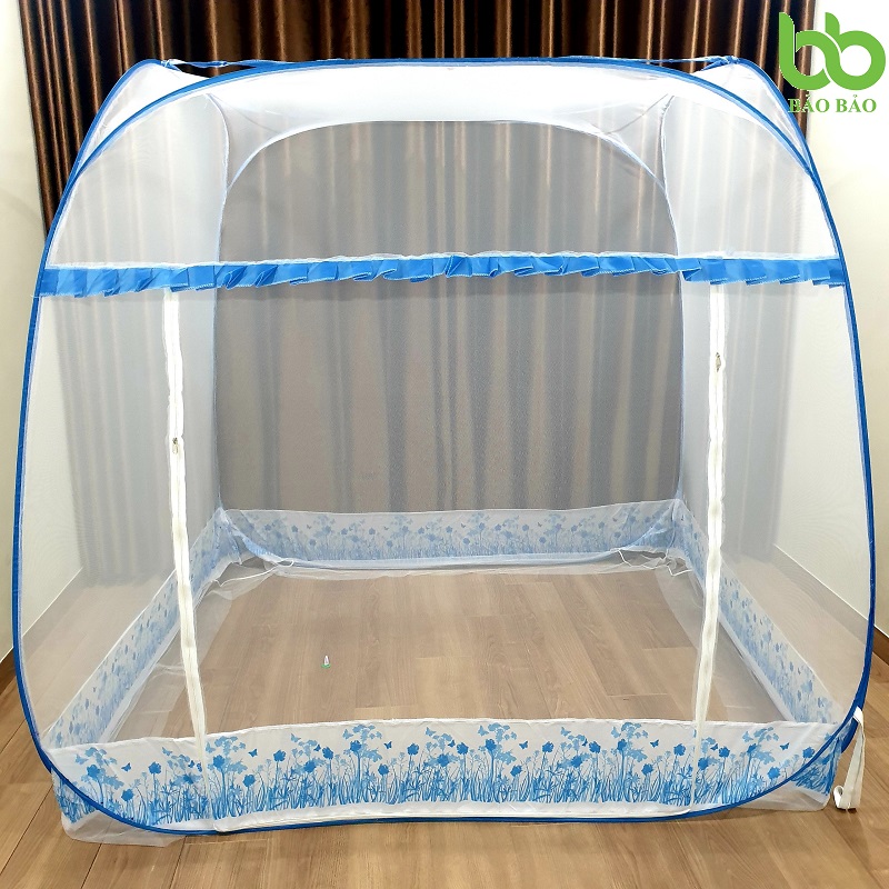 mùng chụp đỉnh vuông 1m6 x 2m x 1m8